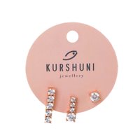 Ohrringe Kurshuni Dame in Silber Zircone KX306-3Y0YG - KX306-3Y0YG